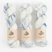 Mominoki Yarn SOCK FINE 4PLY - AZULEJO Polyamide Merino wool Fingering white Yarn