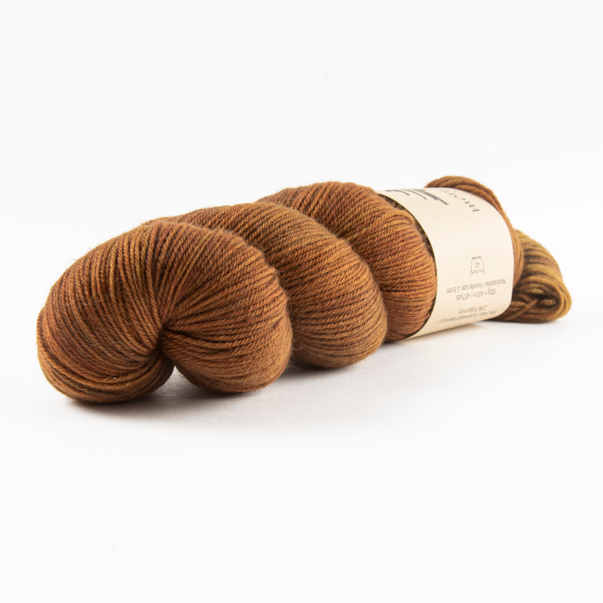 Sock Fine 4Ply - Chestnut
