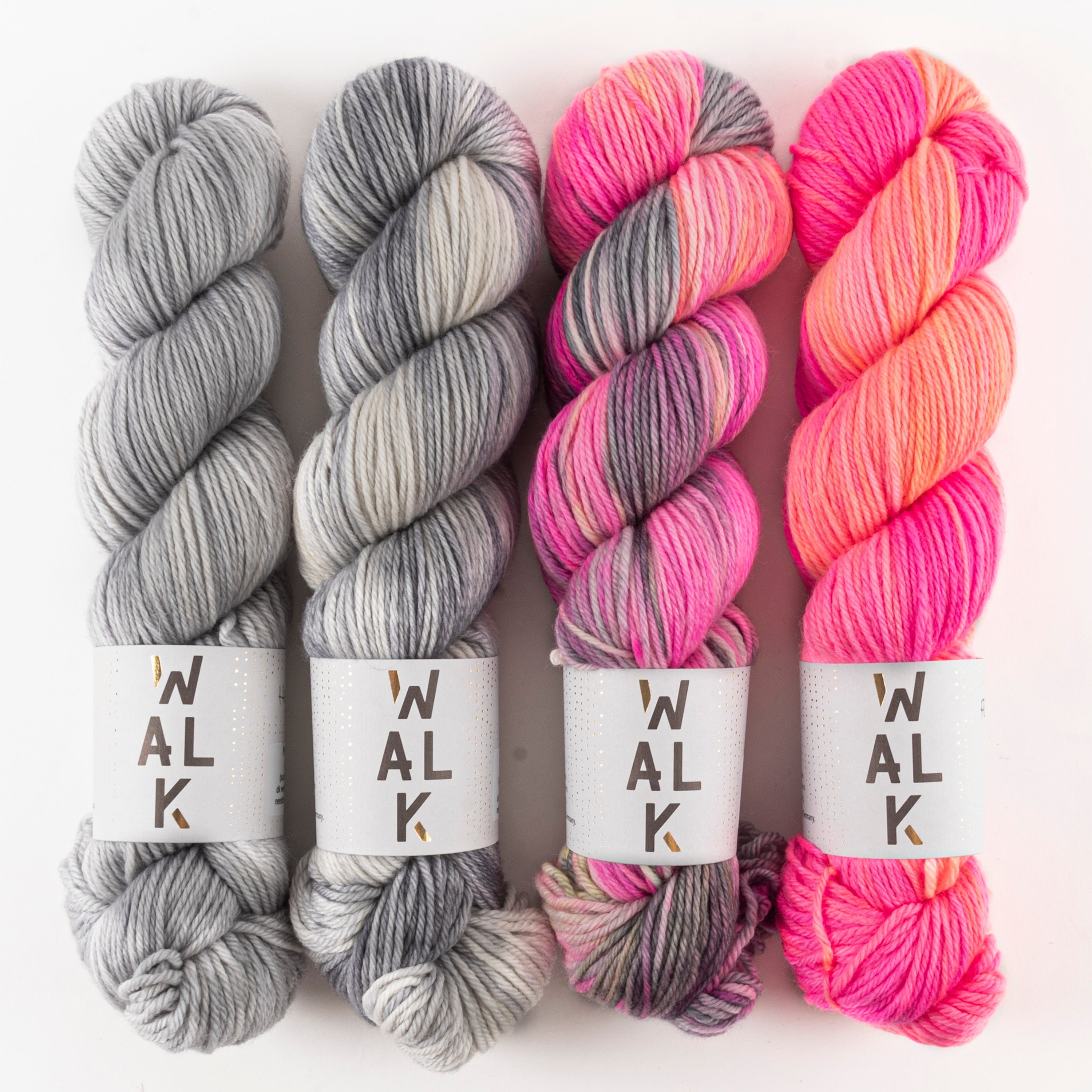 WALK Collection HEY GREYHOUND Merino wool DK Quick Kits