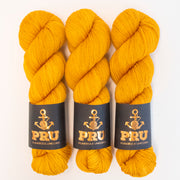 Punk Rock Unicorn SOUL - HONIG Merino wool Nylon Fingering  Sock yellow Yarn