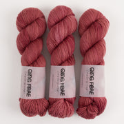 Qing Fibre DASHING SASSY - PEONY Merino wool Fingering pink Yarn
