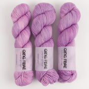 Qing Fibre DASHING SASSY - THISTLE Merino wool Fingering purple Yarn