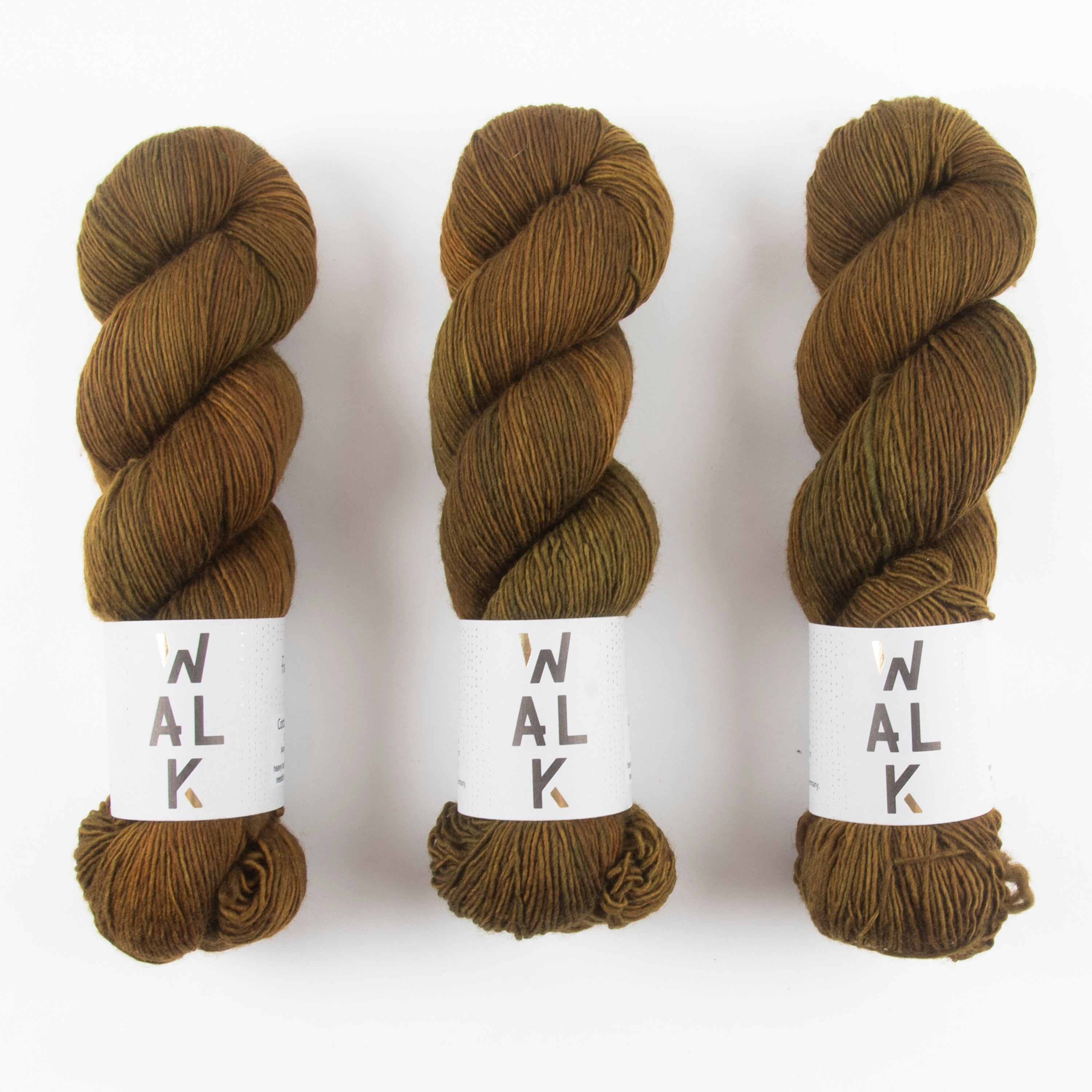 WALK Collection COTTAGE MERINO - FALL Merino wool Fingering brown Yarn