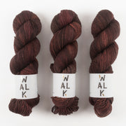 WALK Collection COTTAGE MERINO - GAIA Merino wool Fingering brown Yarn