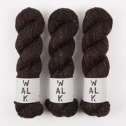 WALK Collection MERLINO - ITALIAN ROAST Merino wool Linen Fingering brown Yarn