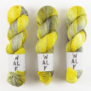 WALK Collection COTTAGE MERINO - GRELLOW Merino wool Fingering yellow Yarn