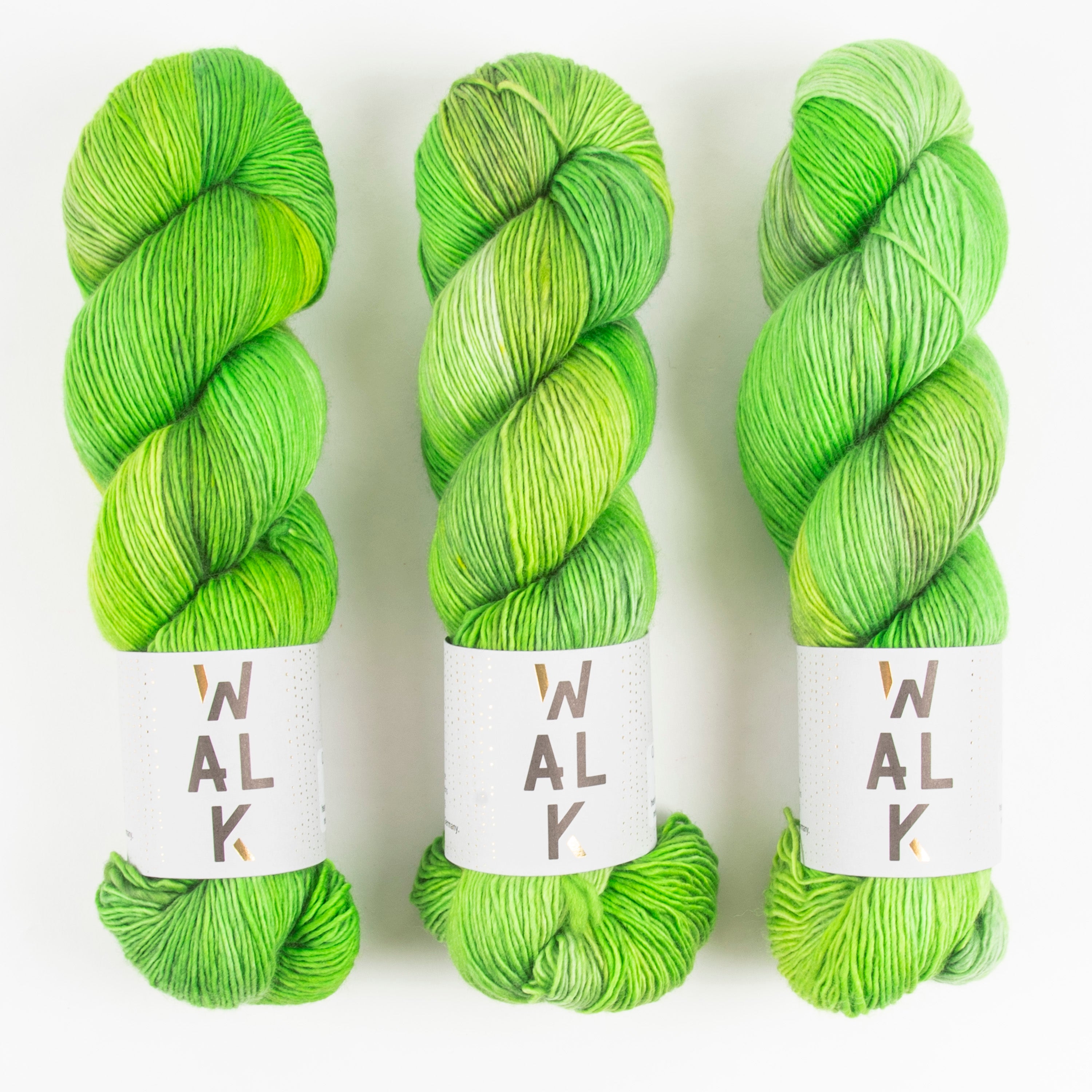WALK Collection COTTAGE MERINO - JUNGLE Merino wool Fingering green Yarn