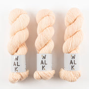 WALK Collection COTTAGE MERINO - OYSTER Merino wool Fingering peach Yarn