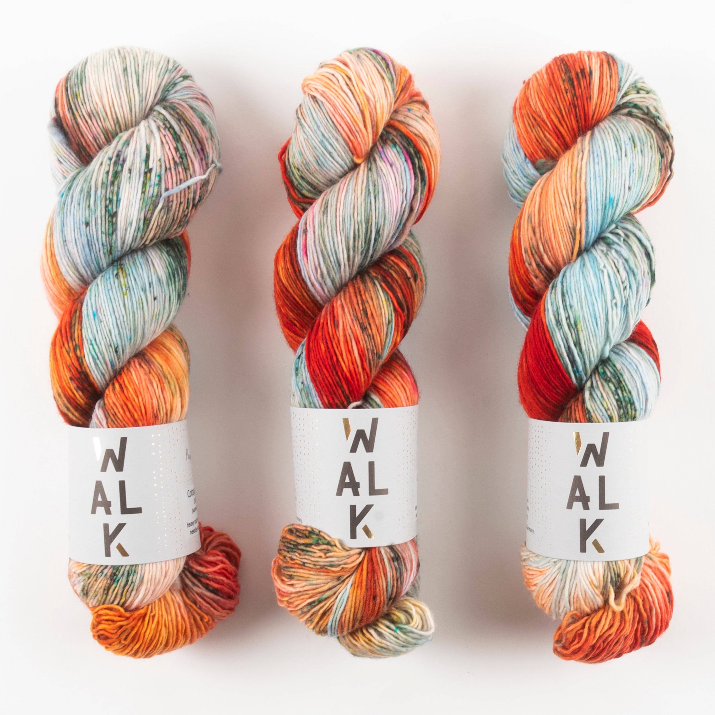 WALK Collection COTTAGE MERINO - PAPAGENO Merino wool Fingering multicolour Yarn