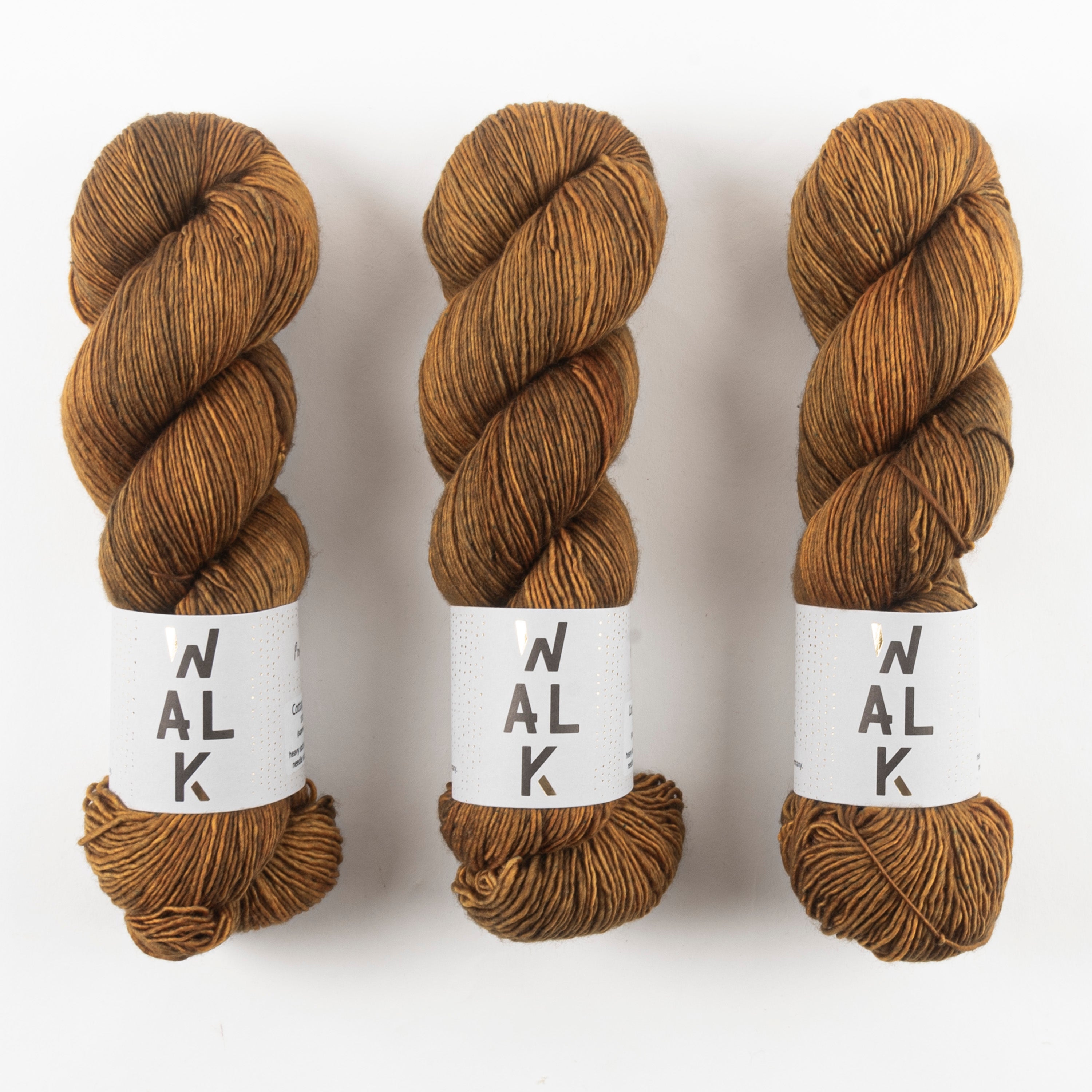 WALK Collection COTTAGE MERINO - PROPOLIS Merino wool Fingering brown Yarn