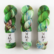 WALK Collection COTTAGE MERINO - RONJA Merino wool Fingering green multicolour Yarn