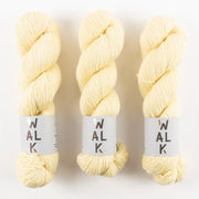 WALK Collection COTTAGE MERINO - VANILLA Merino wool Fingering yellow beige Yarn