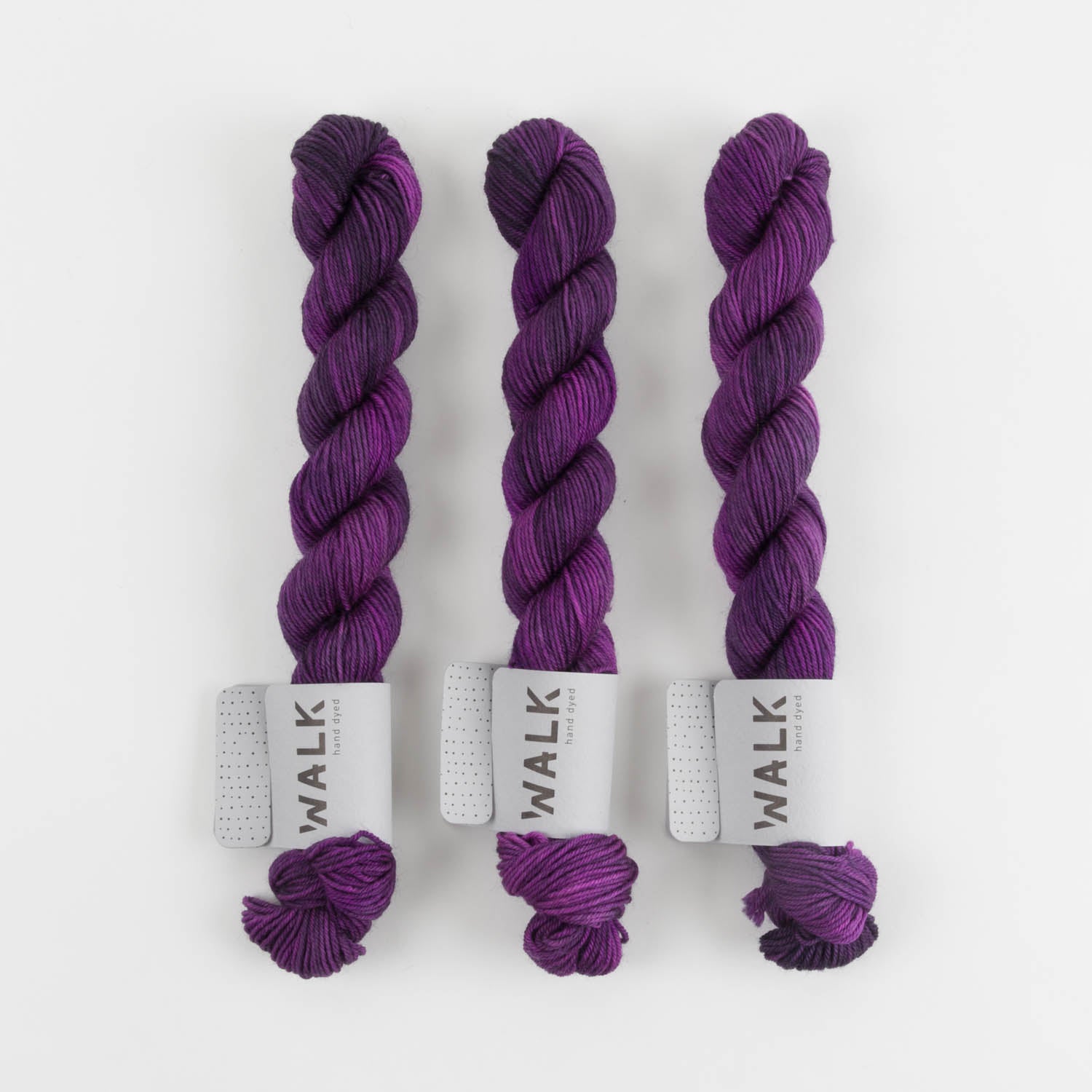 WALK Collection TOUGH SOCK MINI - BLUEBERRY JUICE purple Yarn