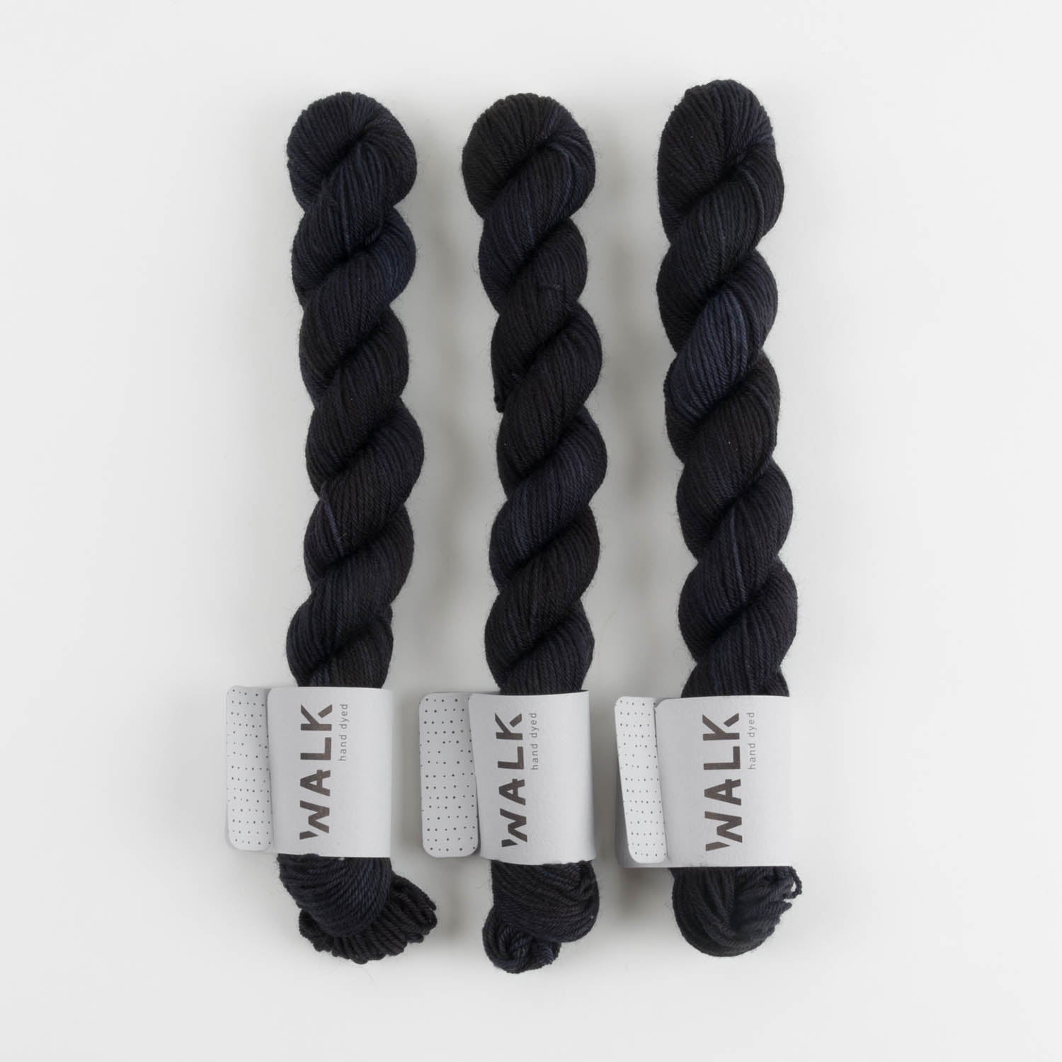WALK Collection TOUGH SOCK MINI - MIDNIGHT black Yarn