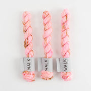 WALK Collection TOUGH SOCK MINI - PEONIES pink Yarn