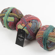 Schoppel-Wolle ZAUBERBALL CRAZY - TAPETENWECHSEL Merino wool Nylon Light Fingering rainbow Yarn
