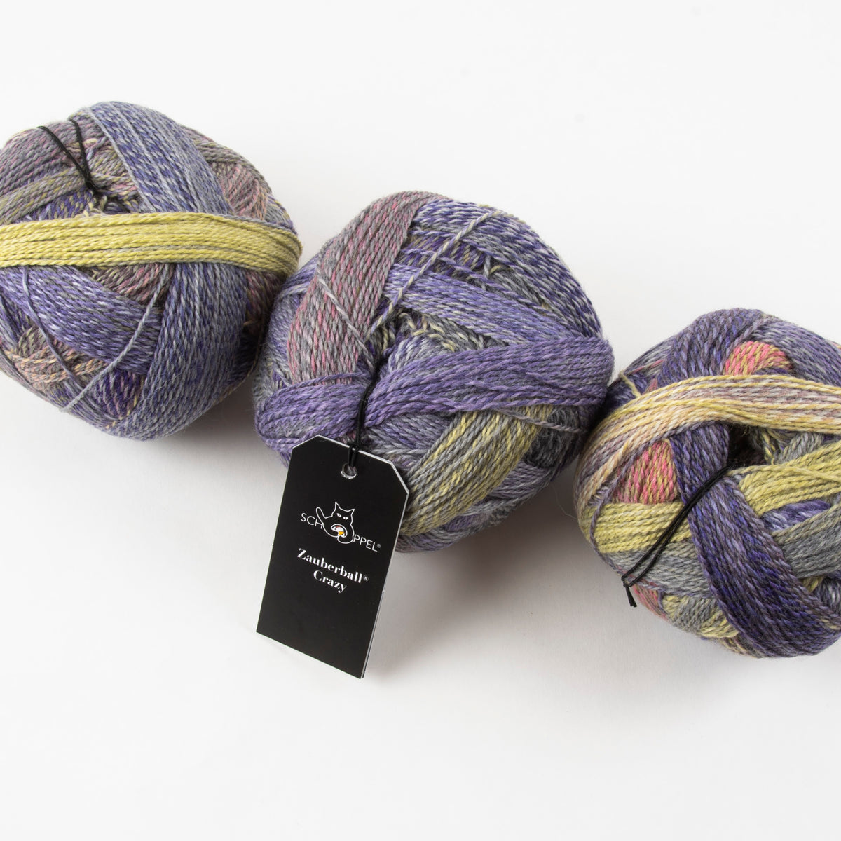 Schoppel-Wolle ZAUBERBALL CRAZY - GEHEIMRAT Merino wool Nylon Light Fingering purple Yarn