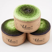 Bilum LOLI - 09 LEÓ Merino wool Fingering green Yarn
