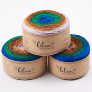 Bilum LOLI - LAVENDER EARTH rainbow Yarn