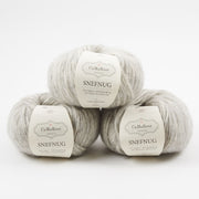 CaMaRose SNEFNUG - ASKEGRÅ Alpaca Cotton Merino wool Aran grey Yarn