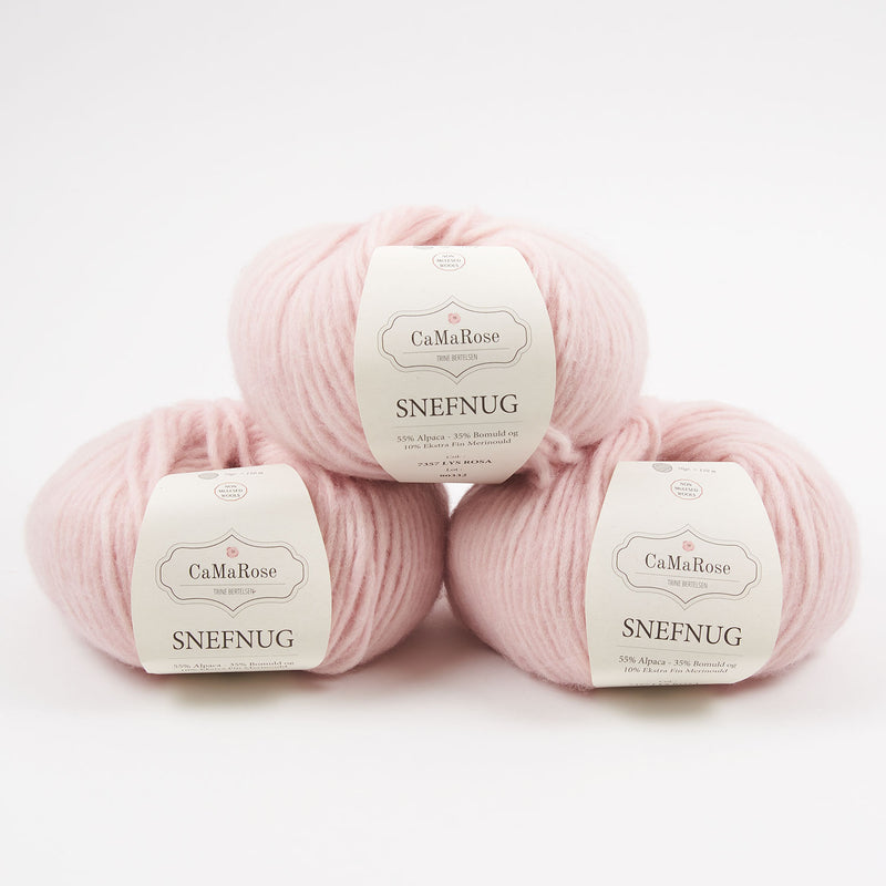 SNEFNUG - LYS ROSA