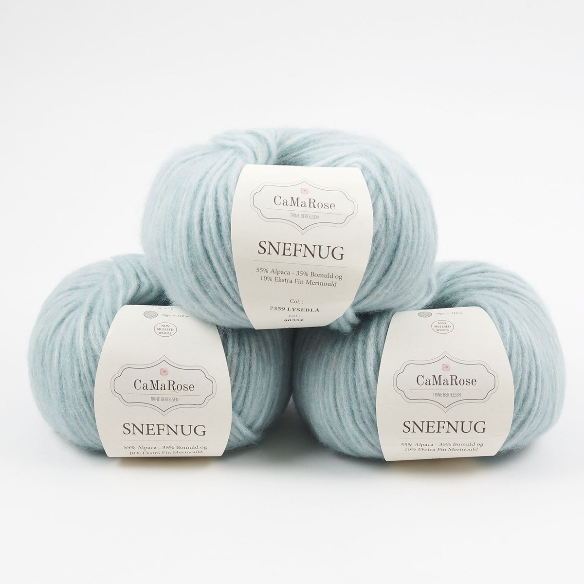 SNEFNUG - LYSEBLÅ