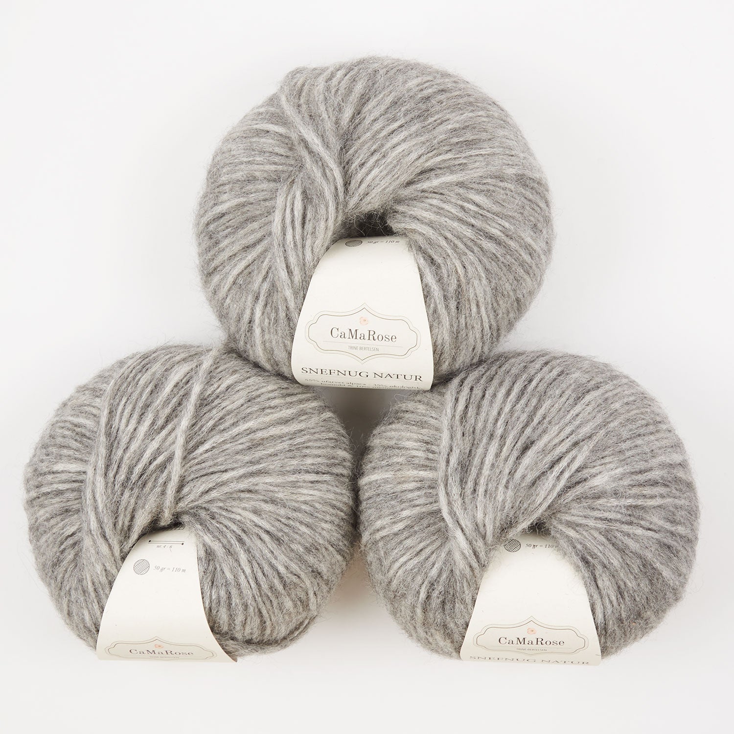 SNEFNUG NATUR - GRÅ