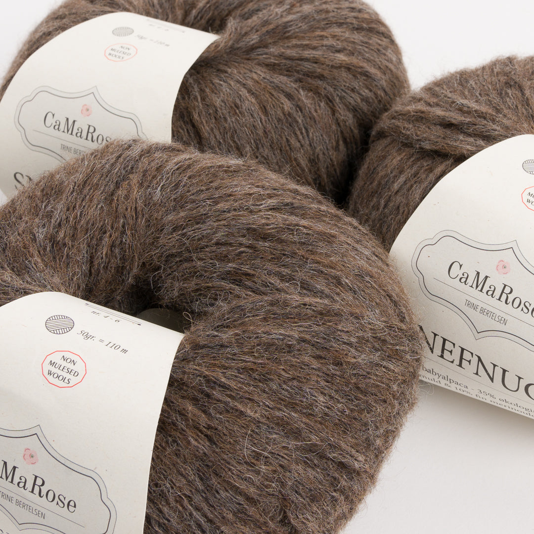 SNEFNUG - MØRKEBRUN