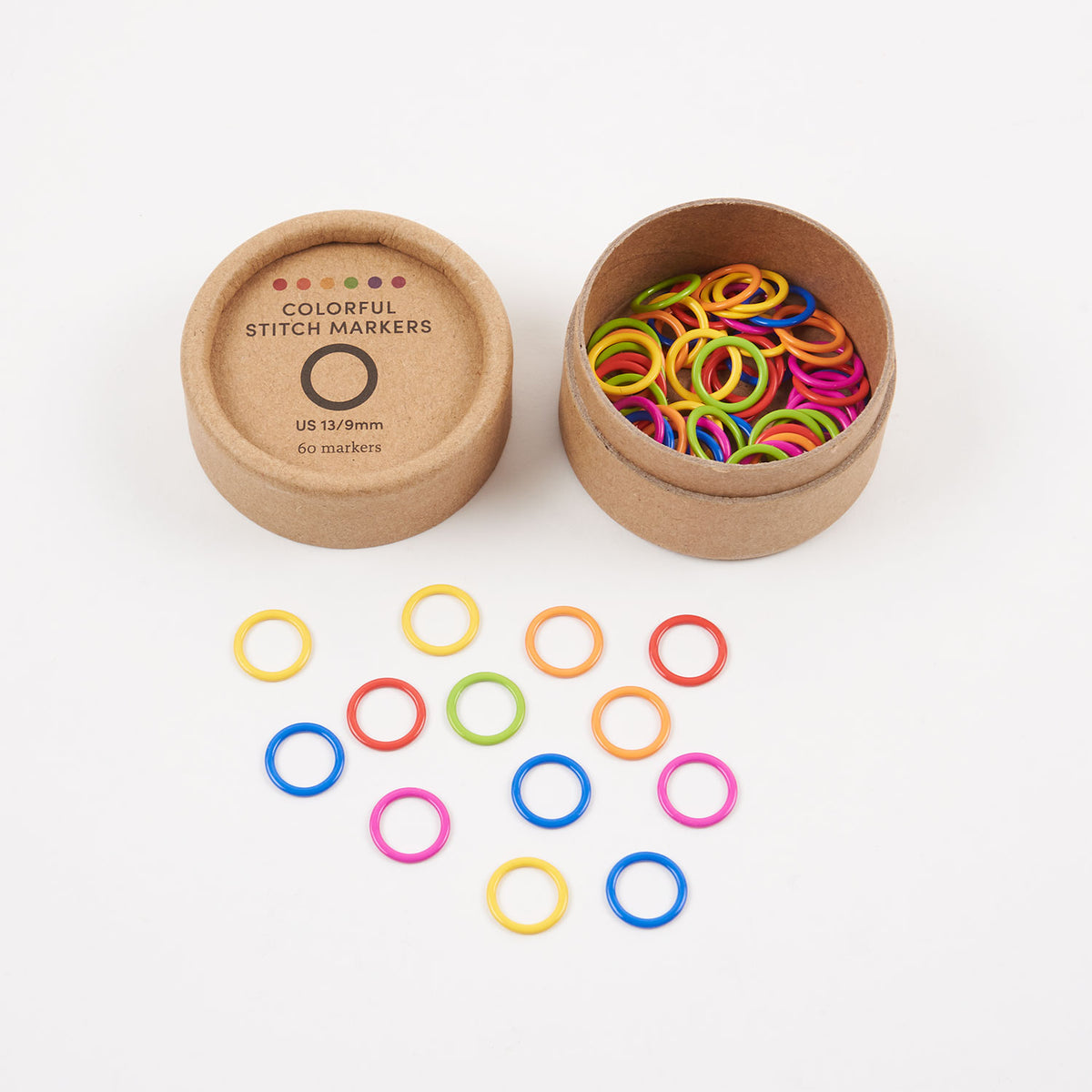 COCOKNITS - LARGE COLORED STITCH MARKERS