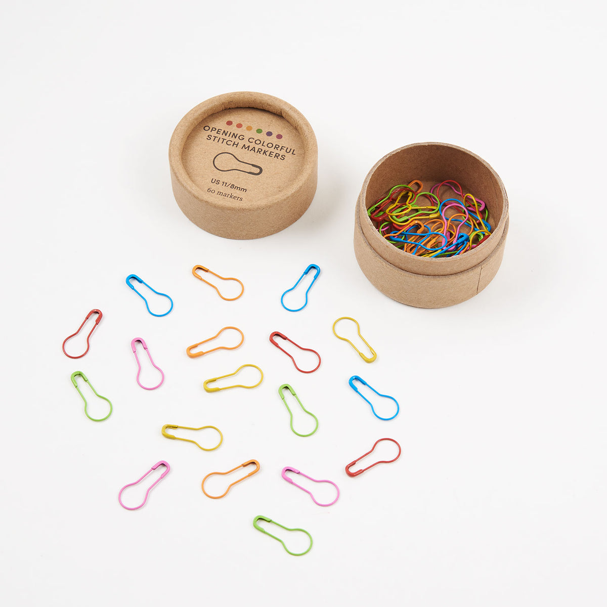 COCOKNITS - OPENING COLORED STITCH MARKERS