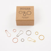 Precious Metal Stitch Markers