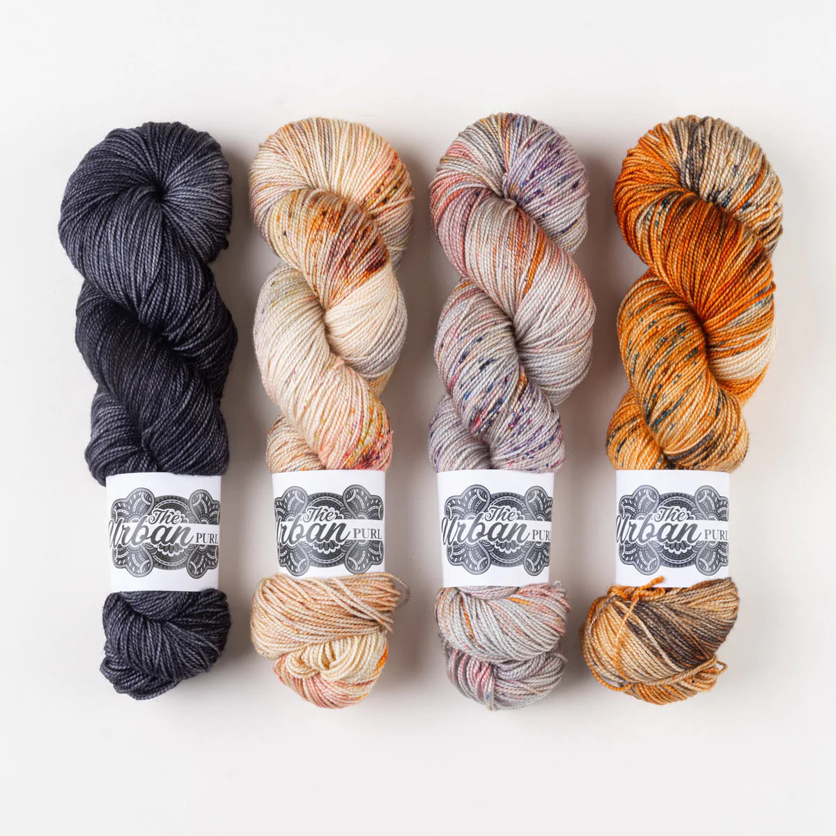 The Urban Purl SUMMER SAQUARRA Merino wool Silk Fingering Quick Kits