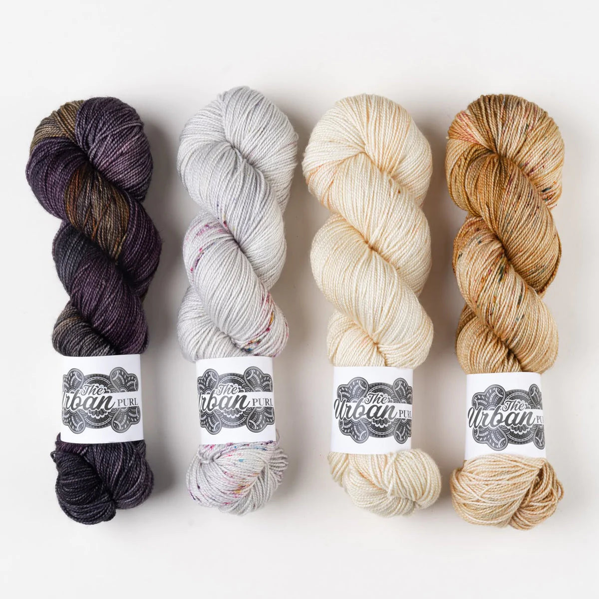 The Urban Purl CELTIC OBSESSION Merino wool Silk Fingering Quick Kits