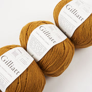 De Rerum Natura GILLIATT - DORÉ Merino wool Worsted yellow brown Yarn