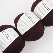 De Rerum Natura GILLIATT - MERLOT Merino wool Worsted red purple Yarn
