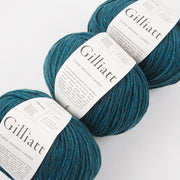 De Rerum Natura GILLIATT - PLUME Merino wool Worsted turquoise Yarn