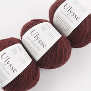 De Rerum Natura ULYSSE - AMARANTE Merino wool Sport red Yarn