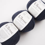 De Rerum Natura ULYSSE - BALEINE BLEUE Merino wool Sport blue Yarn