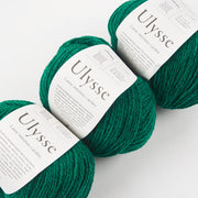 De Rerum Natura ULYSSE - EMERAUDE Merino wool Sport green Yarn