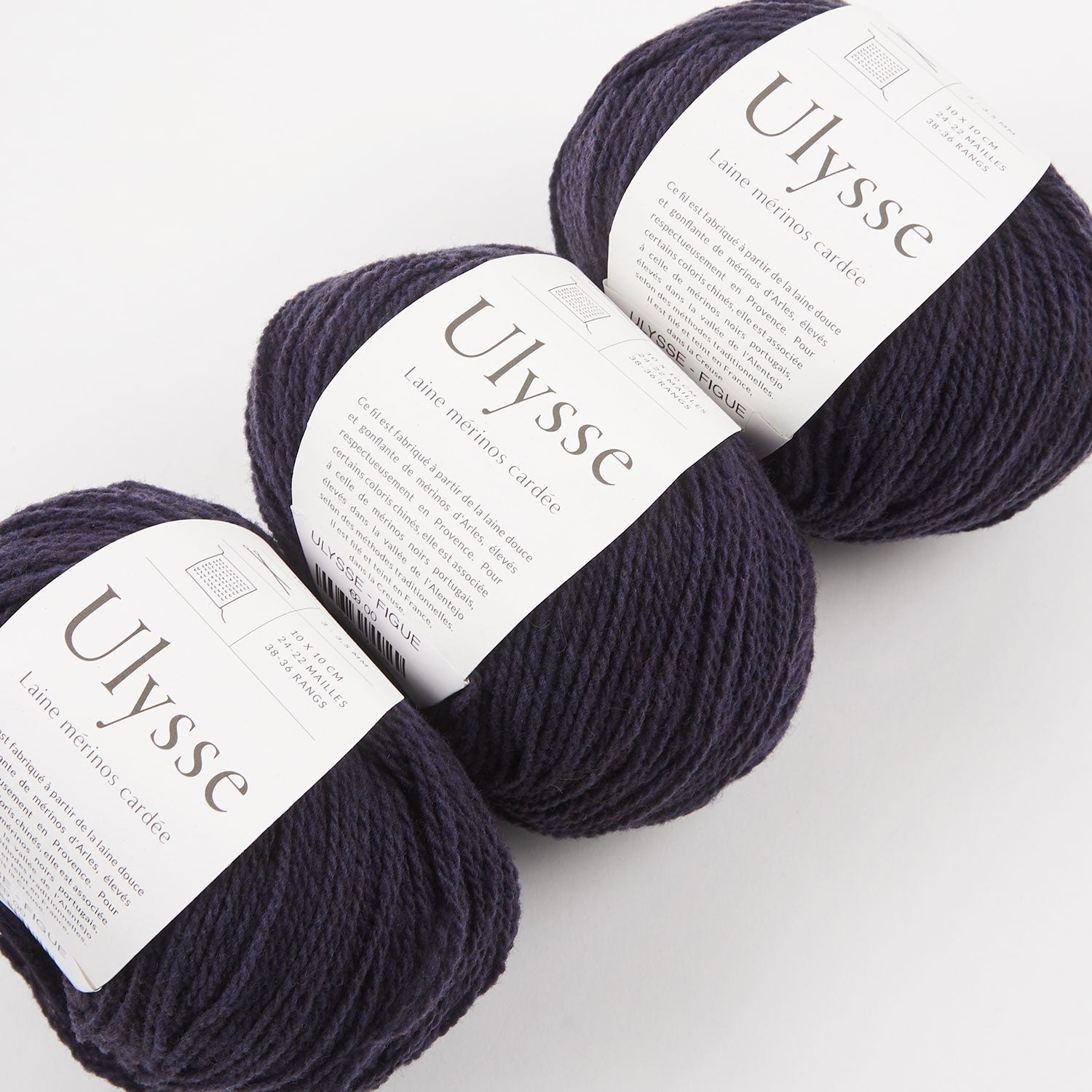 De Rerum Natura ULYSSE - FIGUE Merino wool Sport blue Yarn