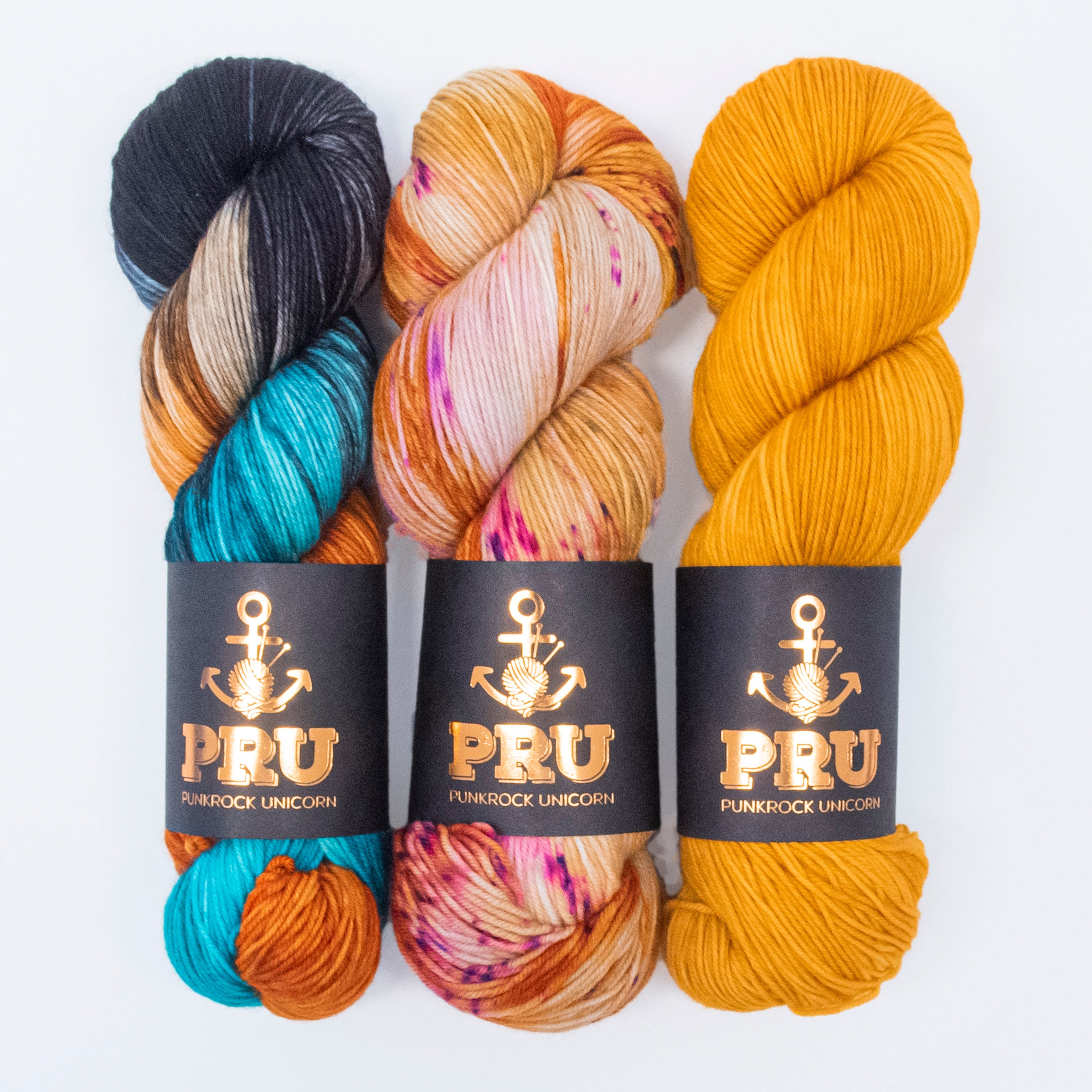 Punk Rock Unicorn BANGKOK HONIG Merino wool Nylon Fingering Quick Kits