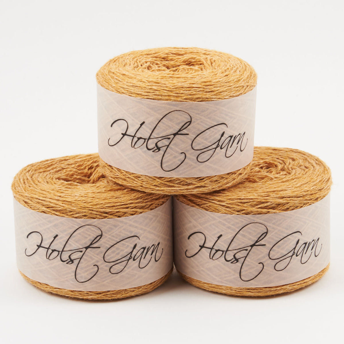 Holst Garn COAST - ACONITE Lambs Wool Cotton Light Fingering orange Yarn