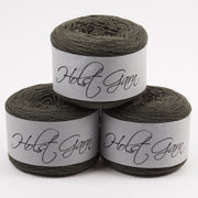Holst Garn COAST - ARMY Lambs Wool Cotton Light Fingering green Yarn