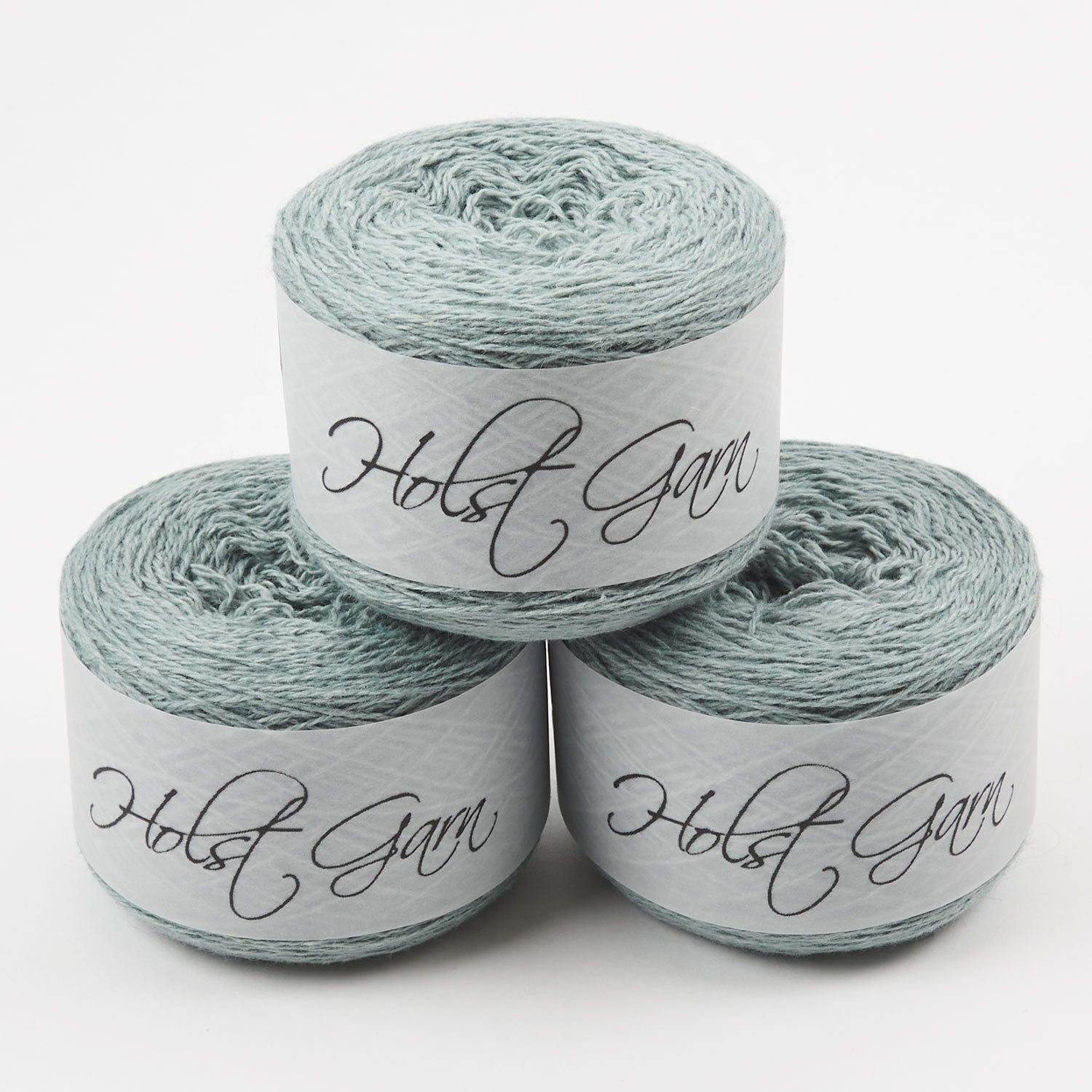 Holst Garn COAST - AZURE Lambs Wool Cotton Light Fingering turquoise Yarn