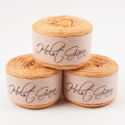 Holst Garn COAST - CANTALOUP Lambs Wool Cotton Light Fingering orange Yarn