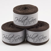 Holst Garn COAST - CONKER Lambs Wool Cotton Light Fingering brown Yarn