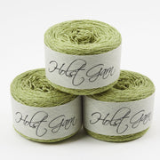 Holst Garn COAST - CRAB APPLE Lambs Wool Cotton Light Fingering green Yarn