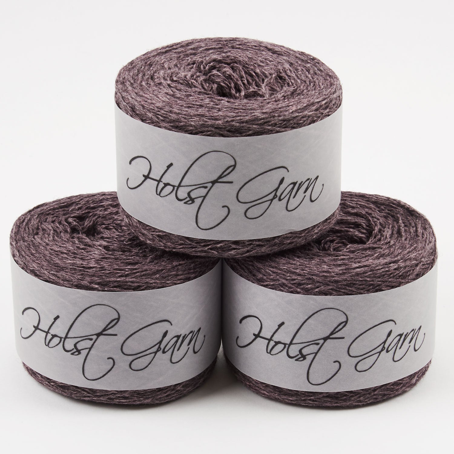 Holst Garn COAST - FIG Lambs Wool Cotton Light Fingering purple Yarn