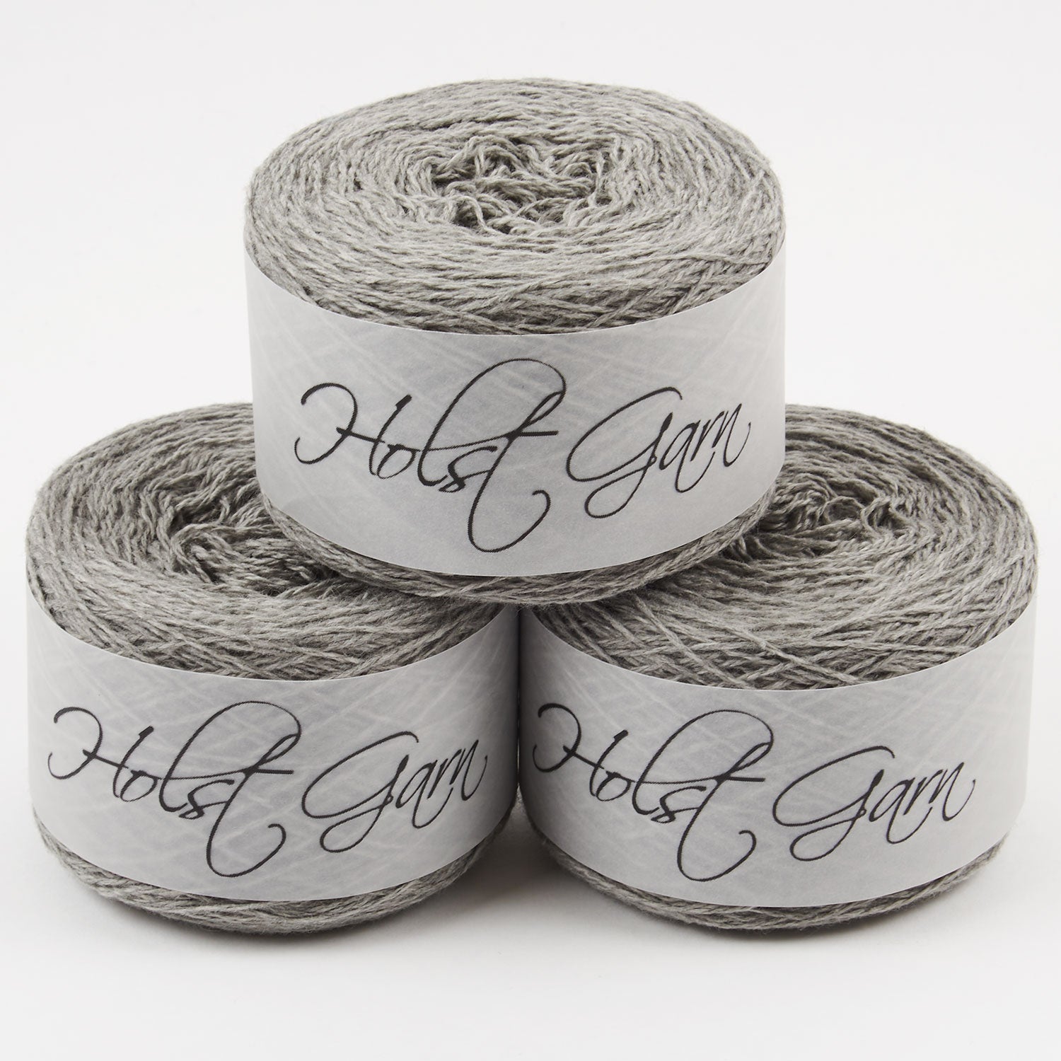 Holst Garn COAST - FLINT Lambs Wool Cotton Light Fingering grey Yarn