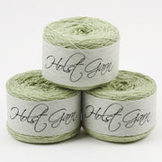 Holst Garn COAST - GRASSHOPPER Lambs Wool Cotton Light Fingering green Yarn